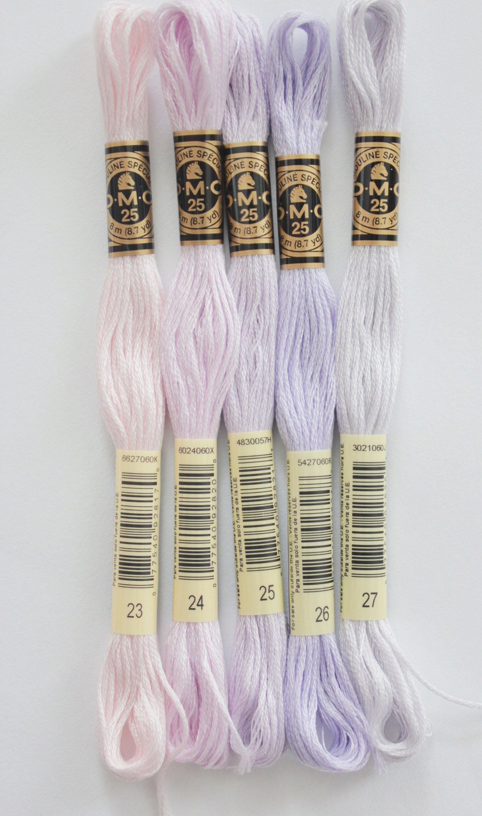 DMC NEW COLORS Embroidery Floss 1 to 35 Embroidery Threads Etsy Canada