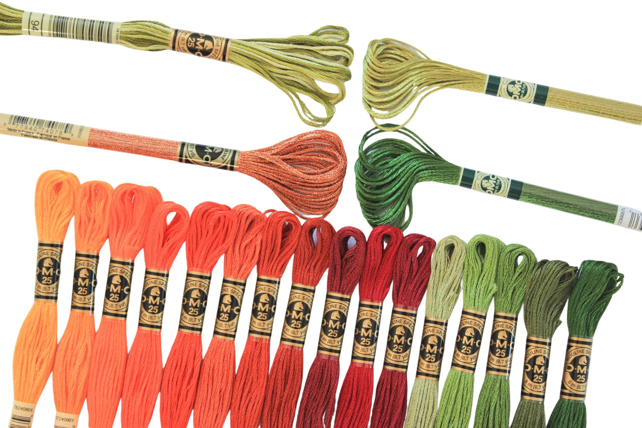 20x DMC FALL Colors Dmc Floss DMC Kit Dmc Threads Dmc Etsy Canada