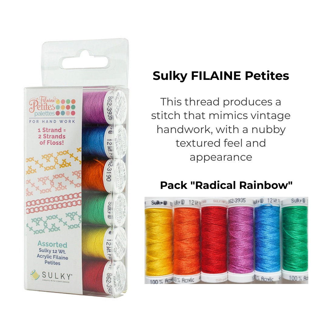 12wt Cotton Petites from Sulky-Give With My Heart Thread Pack