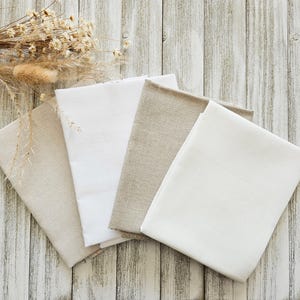 46ct ZWEIGART Bergen Linen 18&quot; x 13&quot; or 18&quot; x 30&quot; Evenweave Embroidery Cloth, Linen Fabric for Embroidery, Bergen Cloth, 46 Count Linen