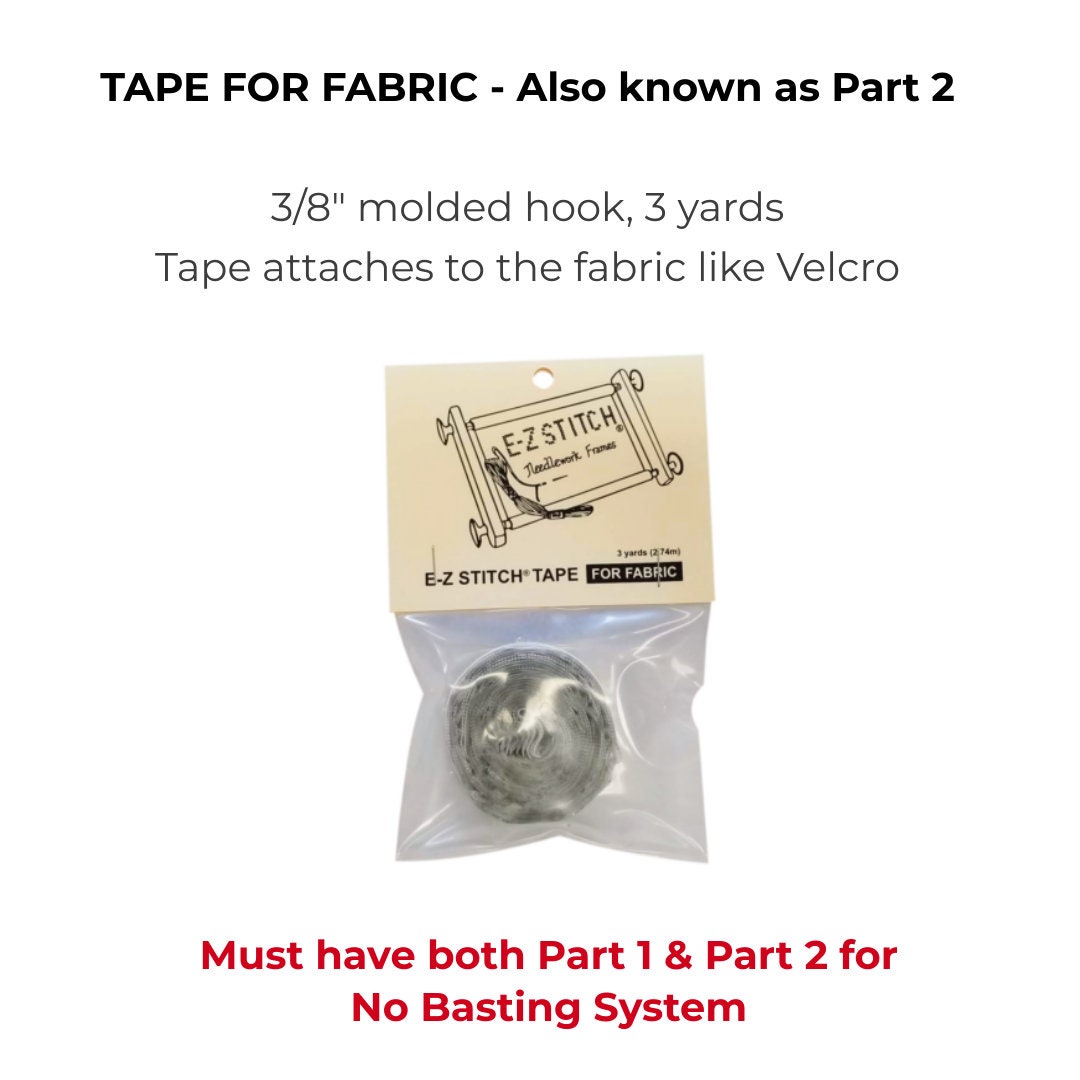E-Z Stitch Tape for Rods part 1 and Tape for Fabric part 2 NO