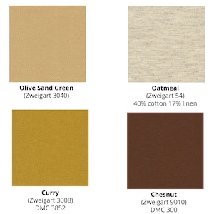 Tessuto Aida 18ct di ZWEIGART - Disponibile nei formati 18" x 21" o 36" x 42" / Tessuto per ricamo a punto croce / AIDA 18 count immagine 5