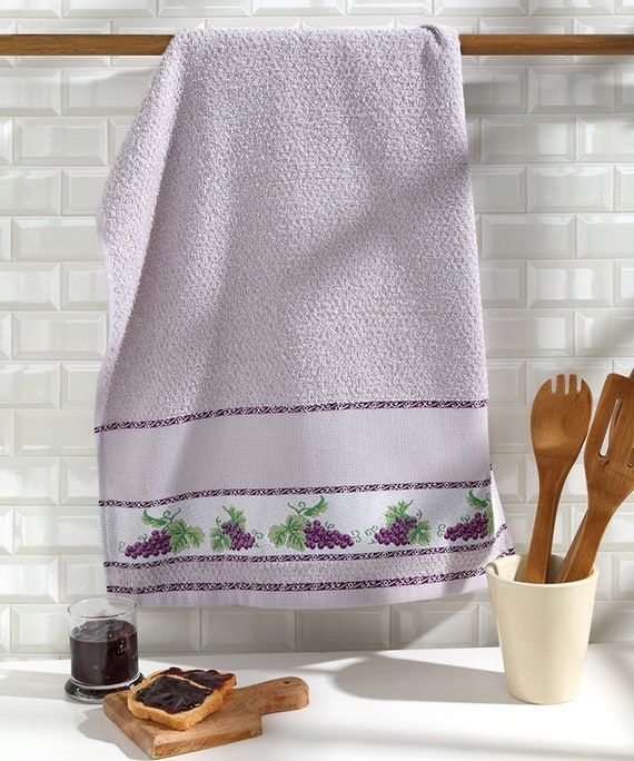 Cross Stitch Kitchen Towel 45cm X 70cm 14 Count, Orange AIDA Towel, Towel  to Cross Stitch, Orange Kitchen Towel, Needlepoint Towel 