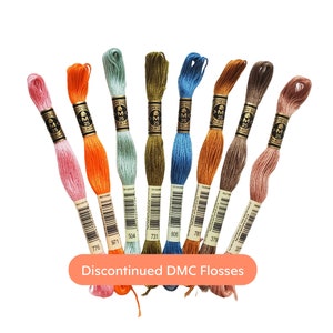 Discontinued DMC Flosses Art. 117, Dmc Threads, Dmc Cotton Floss, Dmc Embroidery Floss, Cross Stitch Floss, Discontinued DMC Thread