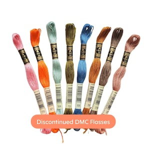 Discontinued DMC Flosses Art. 117, Dmc Threads, Dmc Cotton Floss, Dmc Embroidery Floss, Cross Stitch Floss, Discontinued DMC Thread