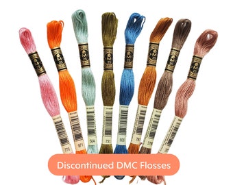 Discontinued DMC Flosses Art. 117, Dmc Threads, Dmc Cotton Floss, Dmc Embroidery Floss, Cross Stitch Floss, Discontinued DMC Thread