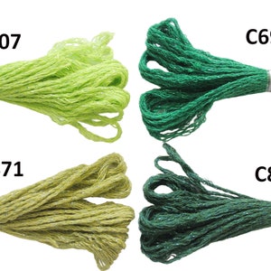 DMC Mouliné Étoile Shimmer Embroidery Floss, Shiny Cotton Thread (8.7 ...