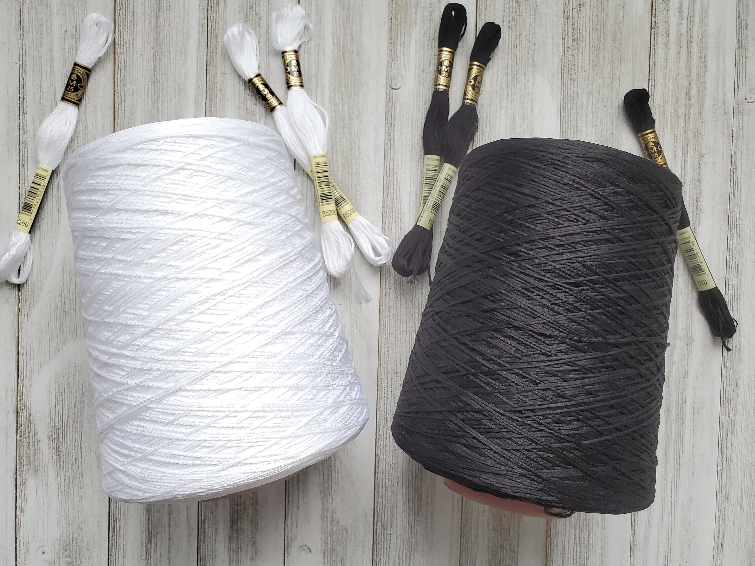 2279 Yards DMC 6strand Embroidery Floss DMC Flosses Cones Etsy