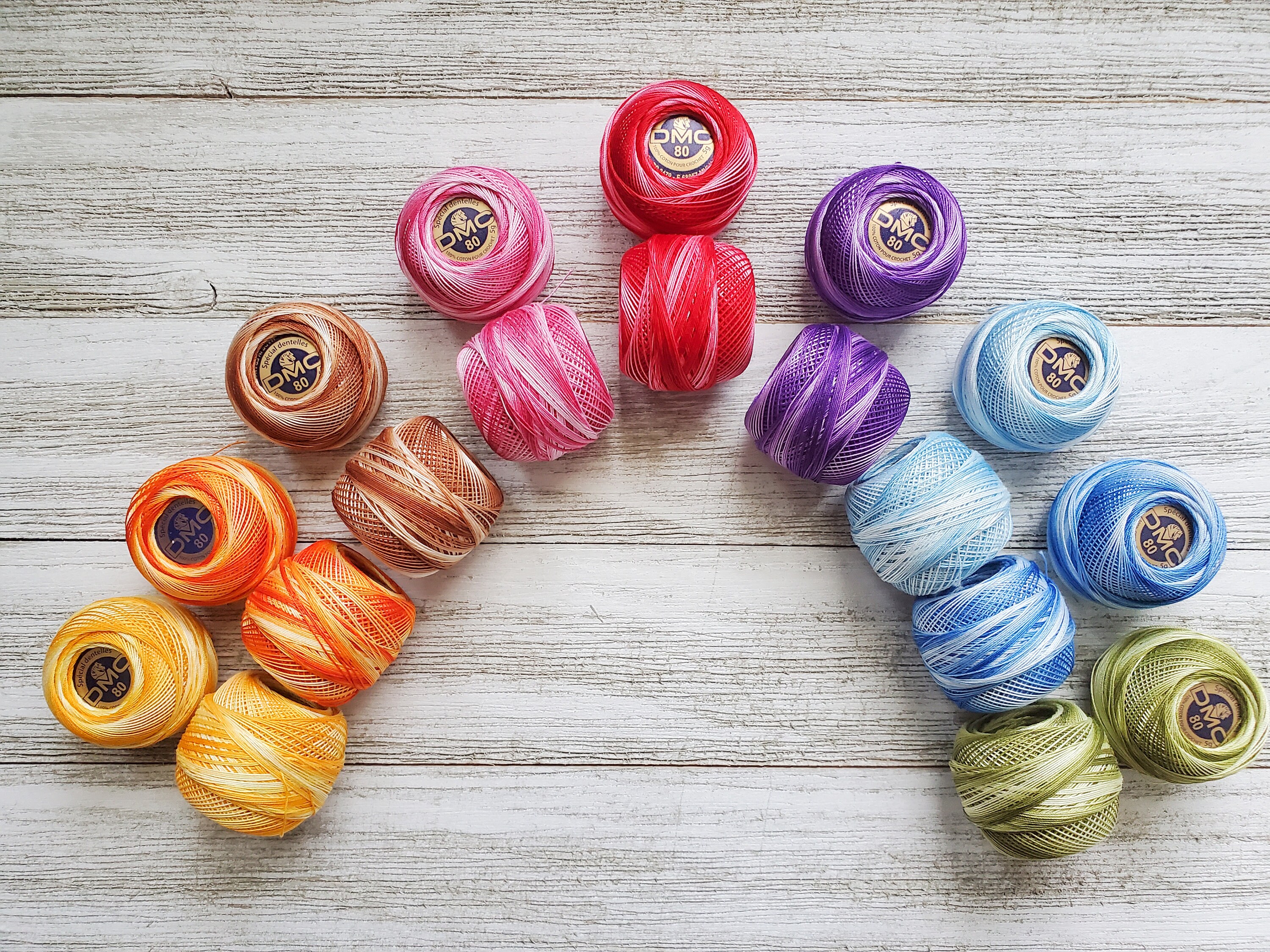 About Thread Sizes : Tatting Corner: Supplies for Crocheting, Lacemaking,  Tatting