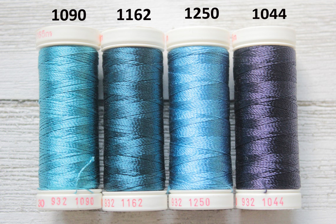 SULKY Rayon Solid 30 Weight Thread 180yd 165m Gutermann Etsy