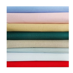 14ct AIDA Fabric 19in x 19in or 36" x 59"/ Fabric to Cross Stitch/ Cross Stitch Fabric, AIDA 14 count/ Color Aida/ Aida Cloth