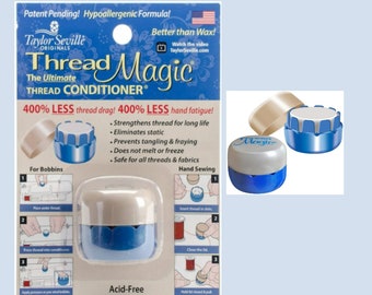 Thread Magic Round - Taylor Seville, Thread Conditioner, Thread Magic, Basic Sewing, English Paper Piecing Thread, Quilting Notion