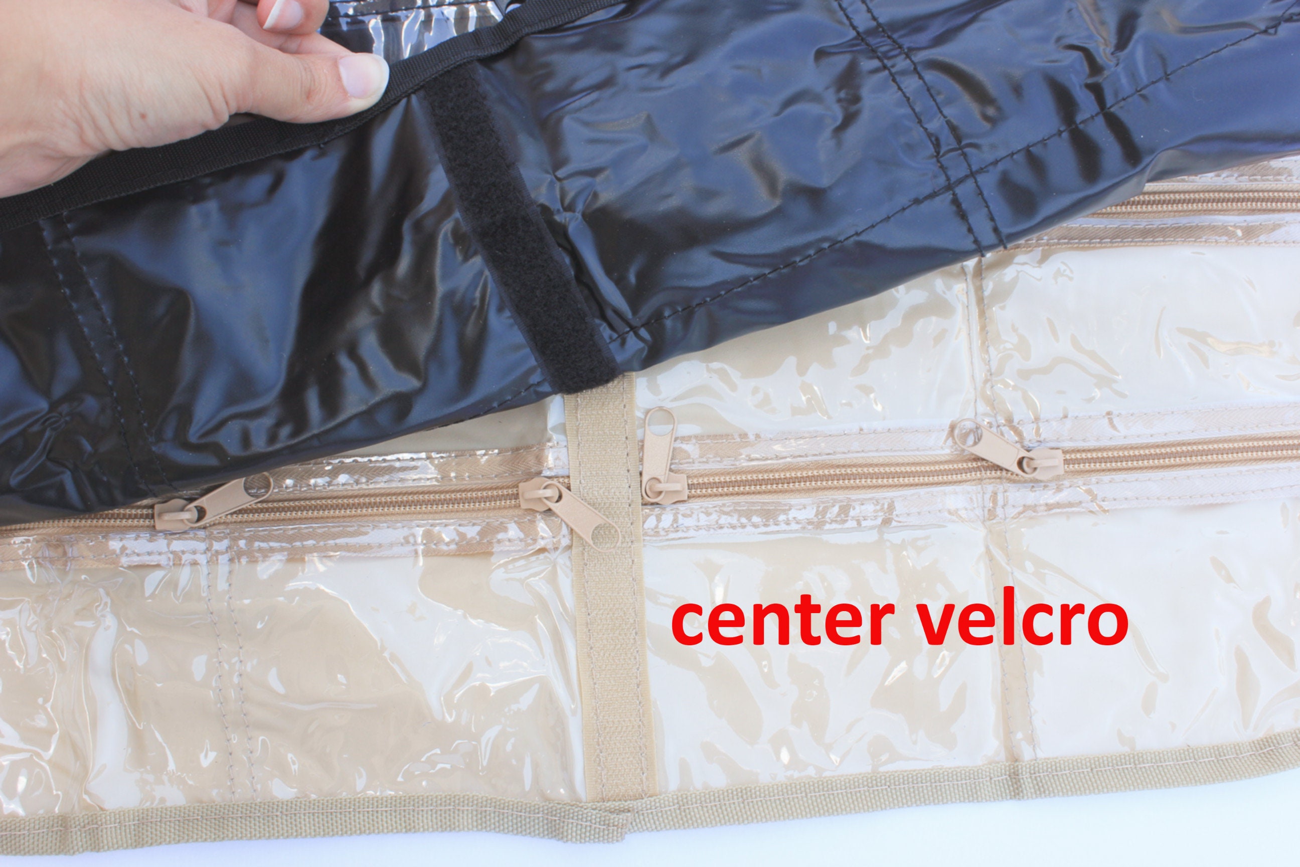 12 Pockets Craft Tote Inserts Black or Beige 28x 48cm 11 | Etsy