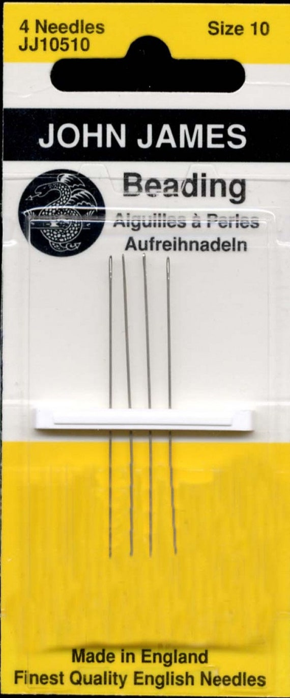 Beading needles size 13 - 4 pack
