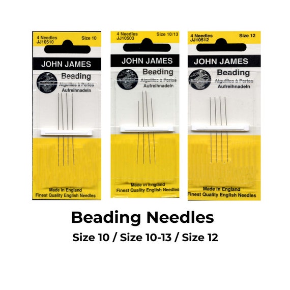 Size 13 Beading Needles (4 pack)