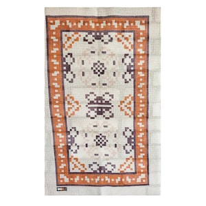 28&quot; x 16&quot; Hand Painted Tapestry Needlepoint Canvas 5ct Mesh (NOT a Kit, only Canvas) / NEW Hand-Printed Canvas to Stitch /Tapestry Canvas