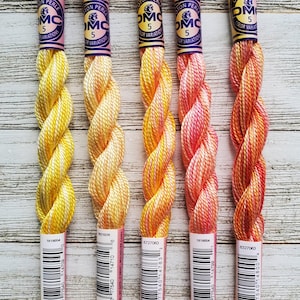DMC Pearl Cotton Size 5 – Variegated Embroidery Thread, 27 yds image 5