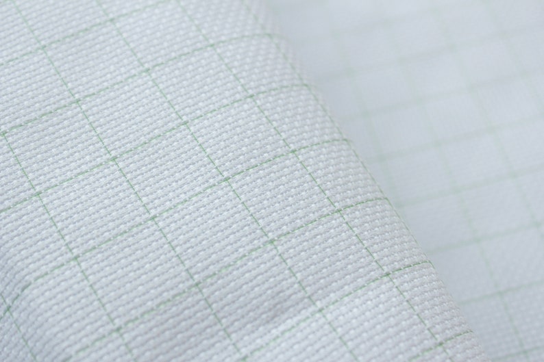 Cross Stitch Gridded Aida 48 x 48cm Cloth with Grid AIDA Etsy