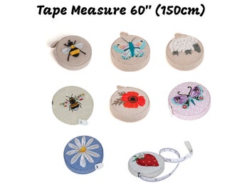 Retractable Tape Measure  60in (150cm) by Hobby Gift/ Measuring Tapes, Sewing Notions, Sewing Supplies