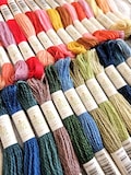 DMC Eco Vita Naturally Dyed Organic Wool Thread - Crewel Wool Embroidery Thread - 60 Shades 100% Natural Dyes - Sold in 16m/17.5yd Skeins product logo