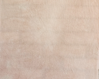 28 count Evenweave Tan Hand-dyed Fabric 18" x 18", Hand-dyed Fabric, Evenweave Cloth, Cross Stitch Fabric, Needlepoint Fabric
