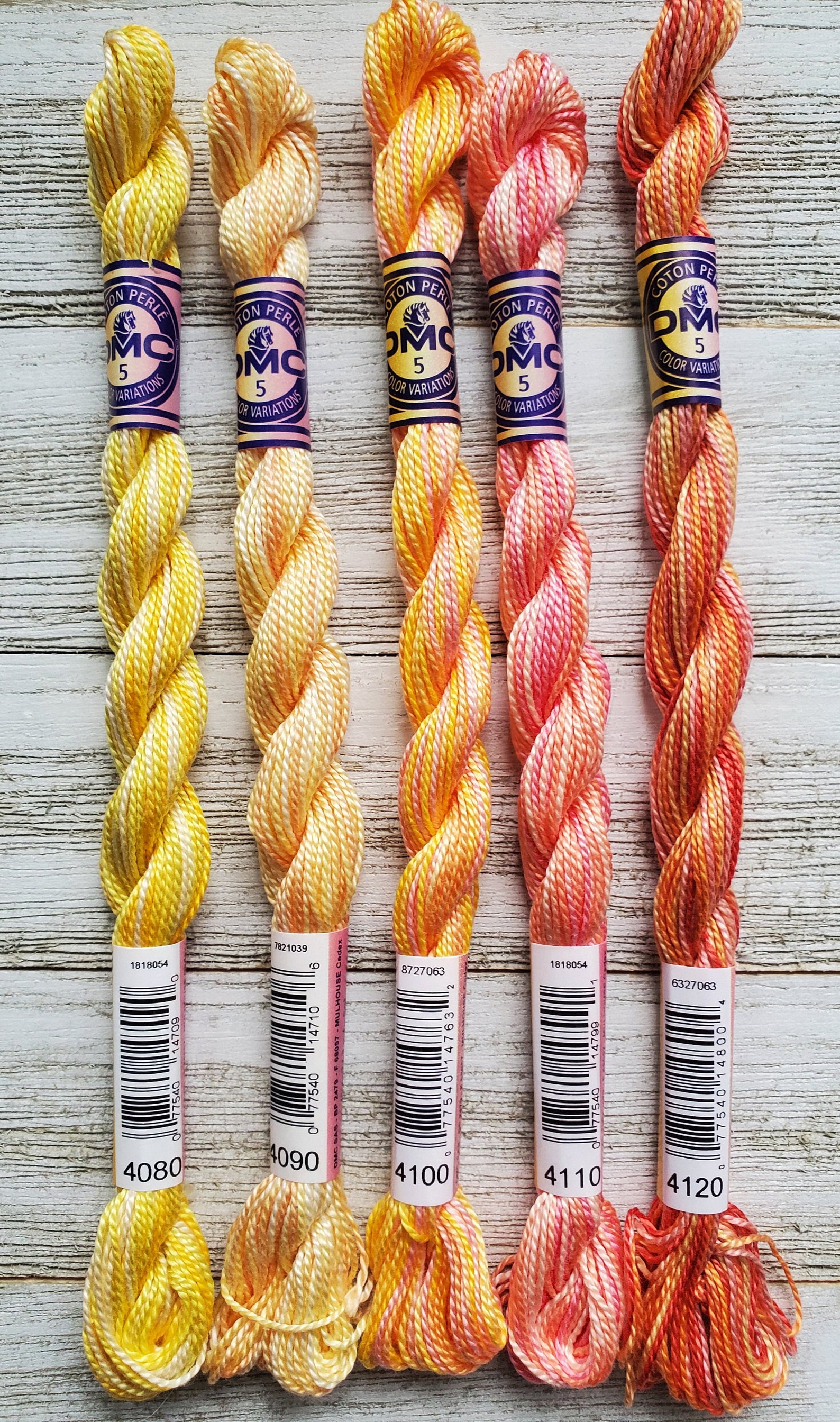 DMC Pearl Cotton Variations Size 5 Thread 25m Art. 415 Etsy Canada