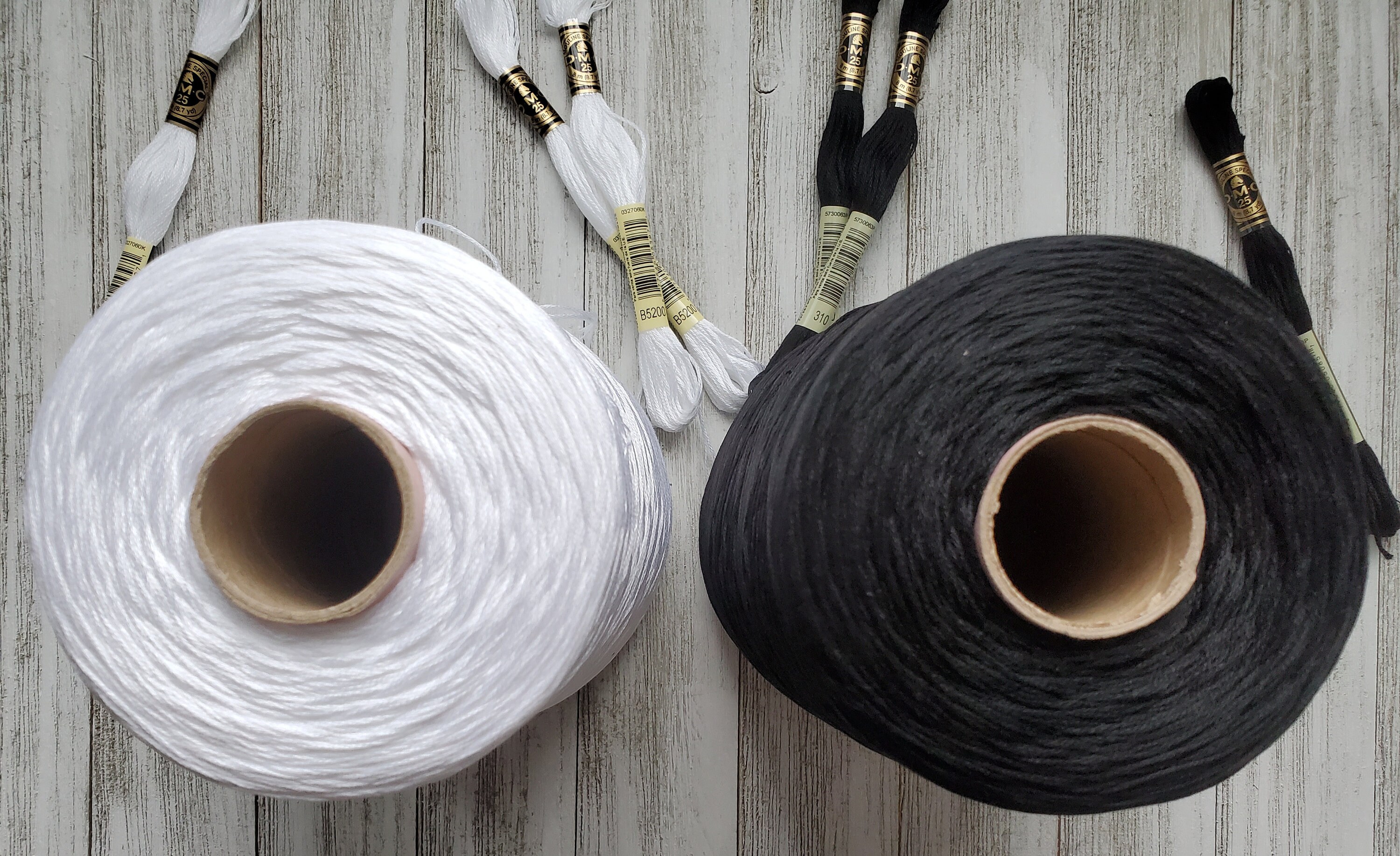 2279 Yards DMC 6strand Embroidery Floss DMC Flosses Cones Etsy