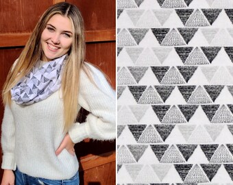 Gray Scarf, Infinity Scarf, Circle Scarf, Warm Scarf, Birthday Gifts for Teenage Girl, Christmas Gift for Women, Unique Gift for Her