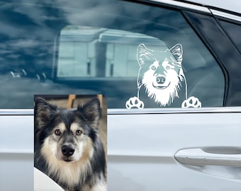 Custom pet portrait decal, dog decal, dog car decal, cat decal, pet memorial decal, custom decal, personalized decal, gift for pet lover