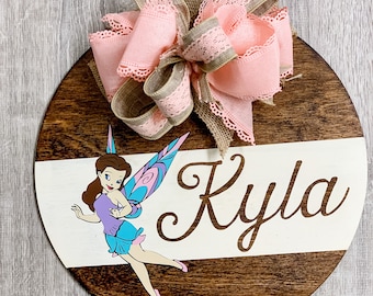 Personalized Kids Bedroom Door Name Sign/ Gift for Girls/Boys/ Baby Gift/ Birthday Gift for Kids/ Custom Gift for Kids/ Bedroom Decor