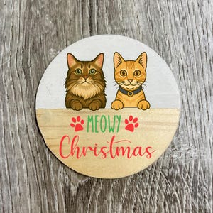 Funny Pet Portrait Ornament/ Funny Dog Ornament/ Holiday Gift Dog Lover/ Pet Photo Ornament/ Dog Owner Ornament/ Dog Portrait Ornament image 5