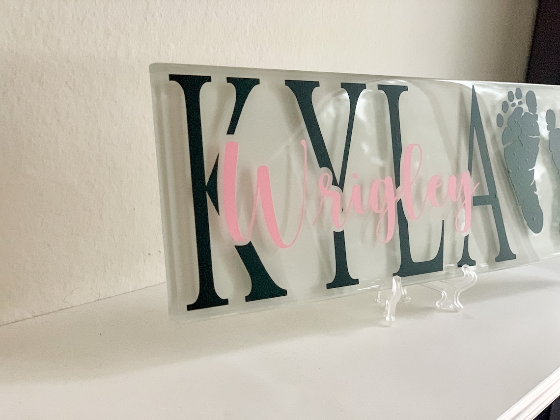 Decorative Unique Baby Name Gift/ Custom Nursery Decor/ Etsy