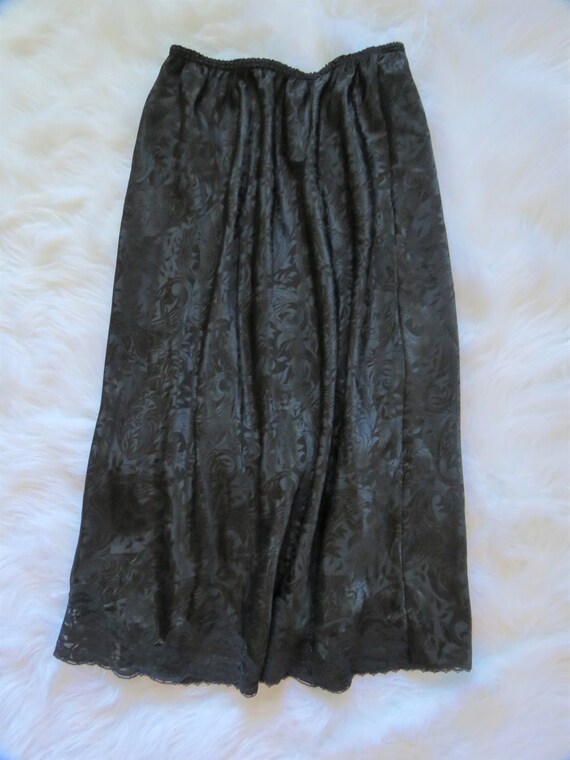 Vintage Lucie Ann Black Slip