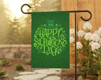 St. Patricks Day Yard Flag