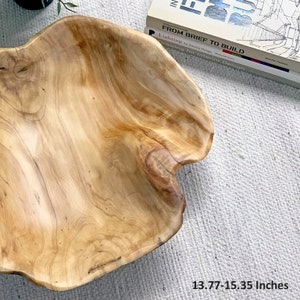 Handmade Natural Root Wooden Bowl