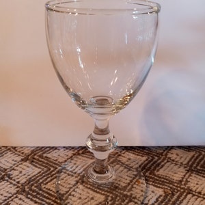 Vintage Libbey Glass Co Wafer Stem Wine/Cordial