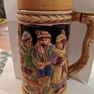 Vintage Beer Stein ceramic by Dee Bee Creations