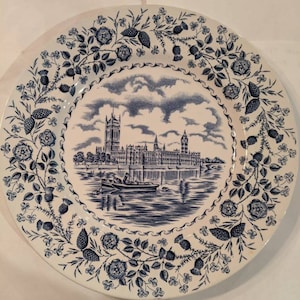 Vintage W.M. Grindley and Co. Ltd Scenes of London Plate