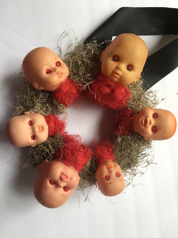 halloween doll heads