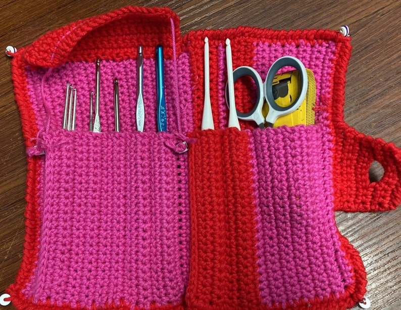 Anywhere Everyday Crochet Hooks Case PATTERN PDF Etsy