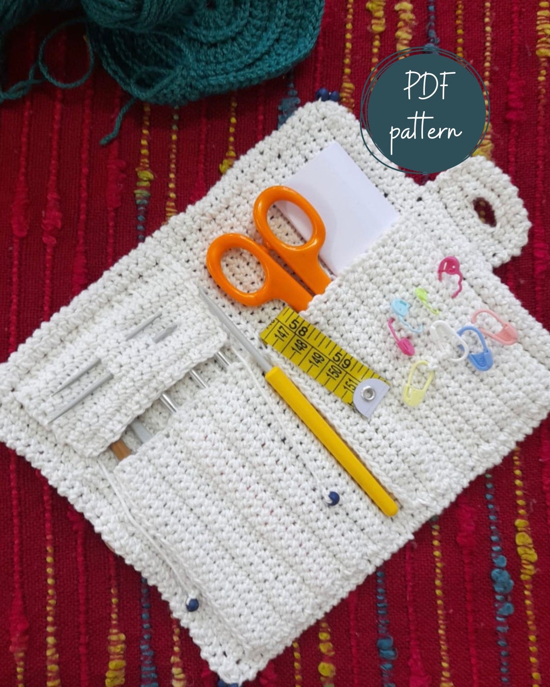 Canvas Crochet Hook Case – da-Mira