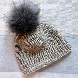 New Stitch Crochet Hat PATTERN PDF, Worsted Yarn Beanie In Dense Stitch, Little Knots Crochet Beanie Pattern, In 9 Sizes, Instant Download