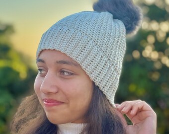 Crochet Hat Pattern | Winterling Easy Beanie | in 9 Sizes | Instant Download