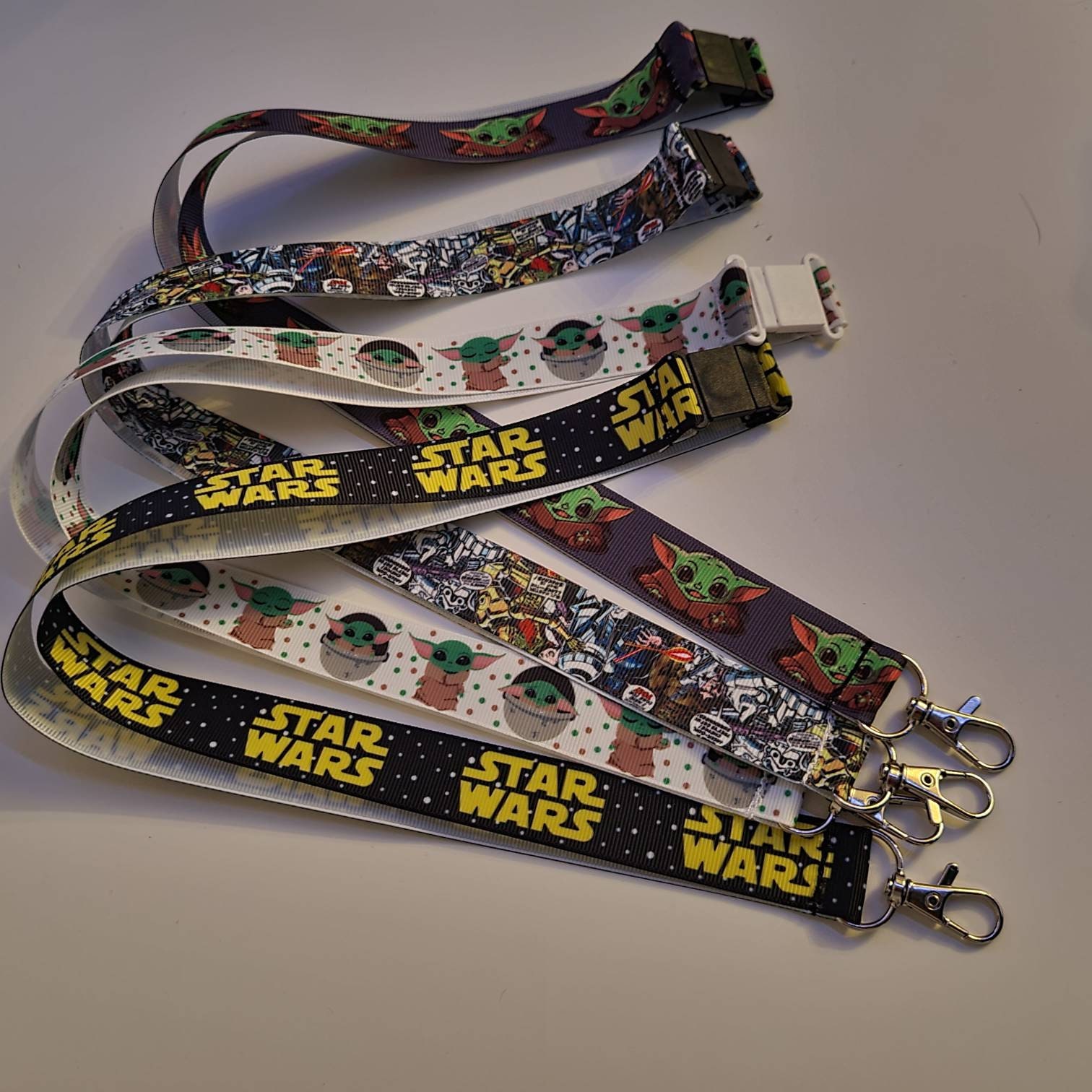 Lanyards Star Wars Lanyard/mandolorian Lanyard/baby Yoda Etsy UK