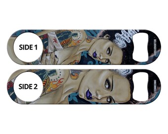 Frankenstein Bride Bottle Opener: Mike Bell Bar Blade