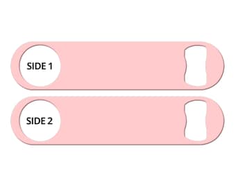 Custom Bottle Opener Blank Pink Bottle Opener Personalized Bottle Opener for Bartender Gift Bar Key Bartender Bottle Opener Speed Opener