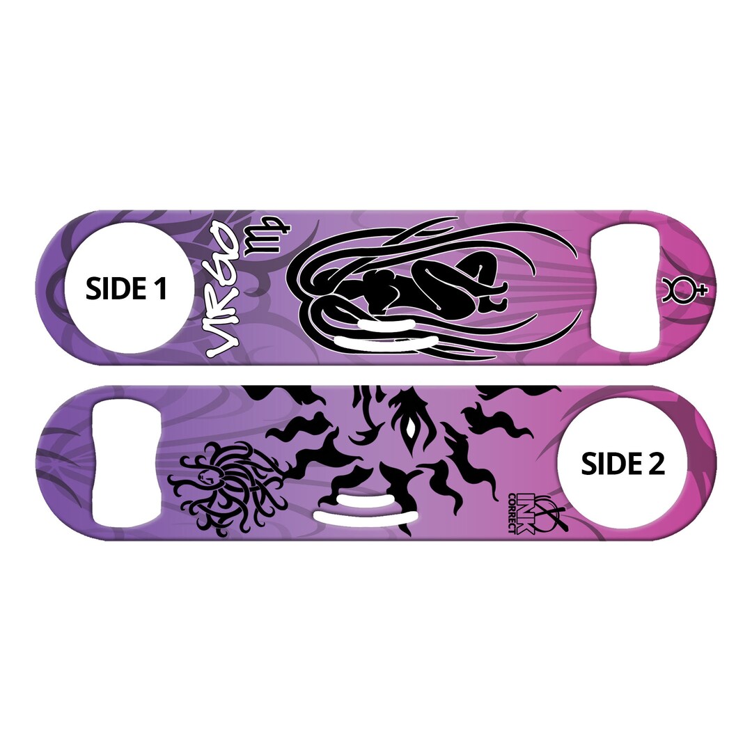 Virgo Zodiac Bottle Openers Custom Bottle Openers Personalized Bottle