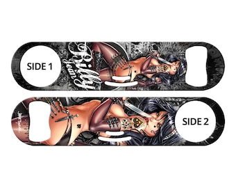 Jamie Tyndall Bartender Bottle Opener with Strainer