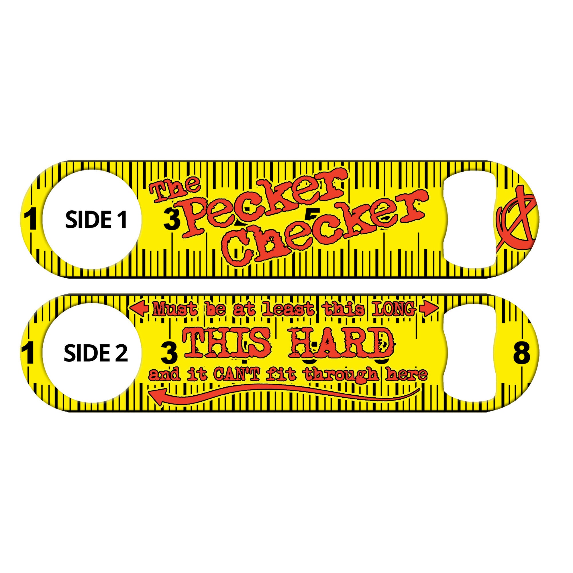 Bottle Opener for Bartender Funny Gifts for Bartender Bottle Opener Pecker Checker Bar Key Beer Bottle Opener Bartender Speed Bottle Openers