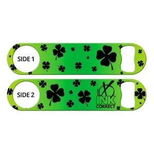 Bottle Opener for Bartender Clover Irish Love Gifts for Irish Bartender Bottle Opener Church Keys Beer Opener Bartender Speed Opener Mambas